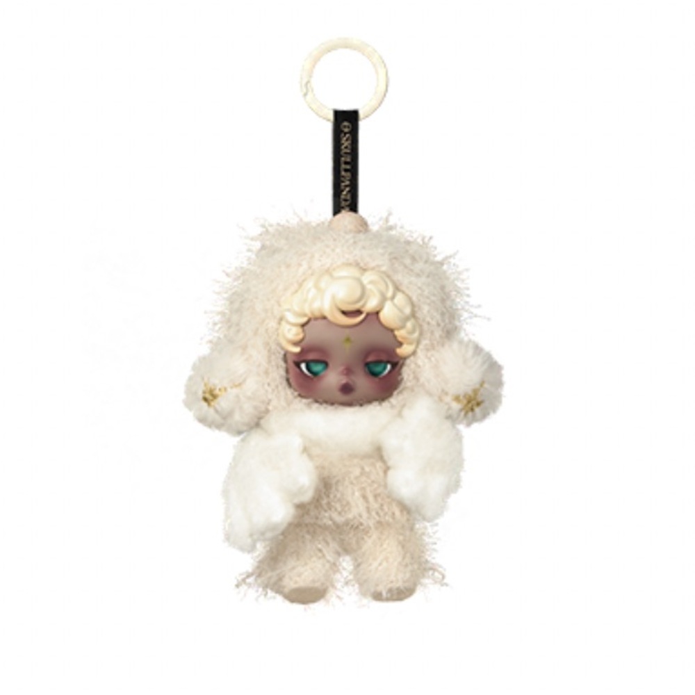 SANDMAN - SKULLPANDA You Found Me! Vinyl Push Doll Pendant Key Chain - Picture 2 of 10
